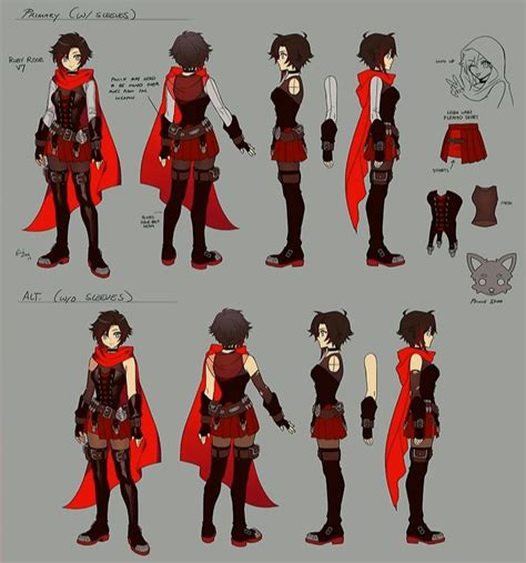 rwby character inspiration.